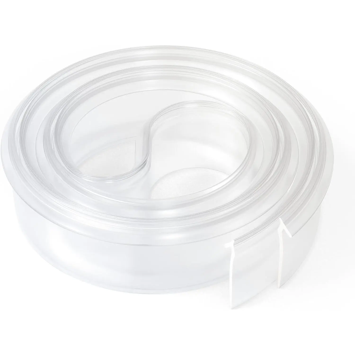 Shower Door Bottom Seal Clear Vinyl Shower Door Drip Sweep Fit for Framed Shower Doors Angled T Drip Sweep - 36" Framed Shower Doors Bottom Seal