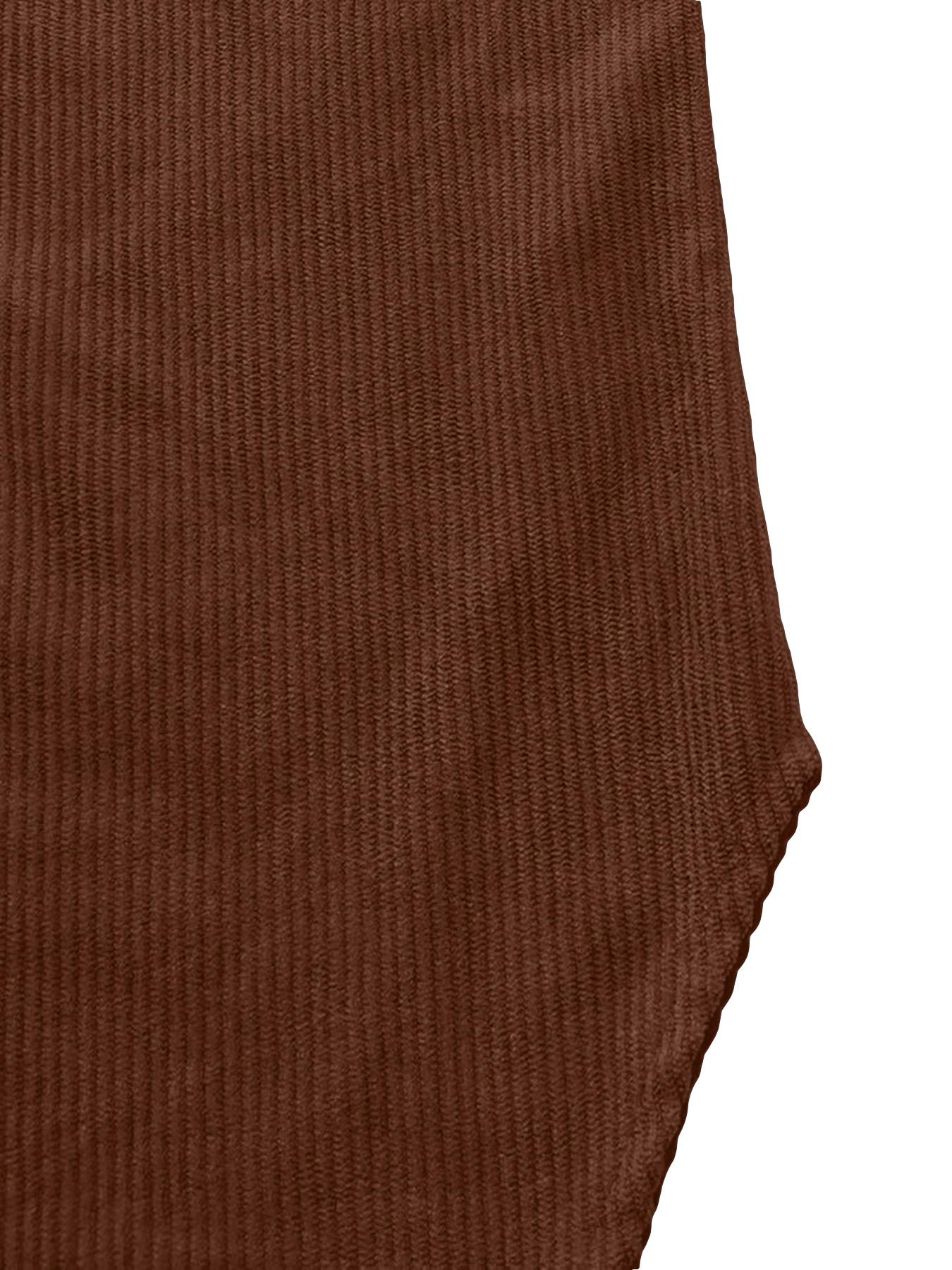 Women's Solid Button Front Long Sleeve Corduroy Jacket, Casual Drop Shoulder Outerwear for Fall & Winter, Ladies Clothes for Daily Wear, Downtown Girl Clothes, Coats