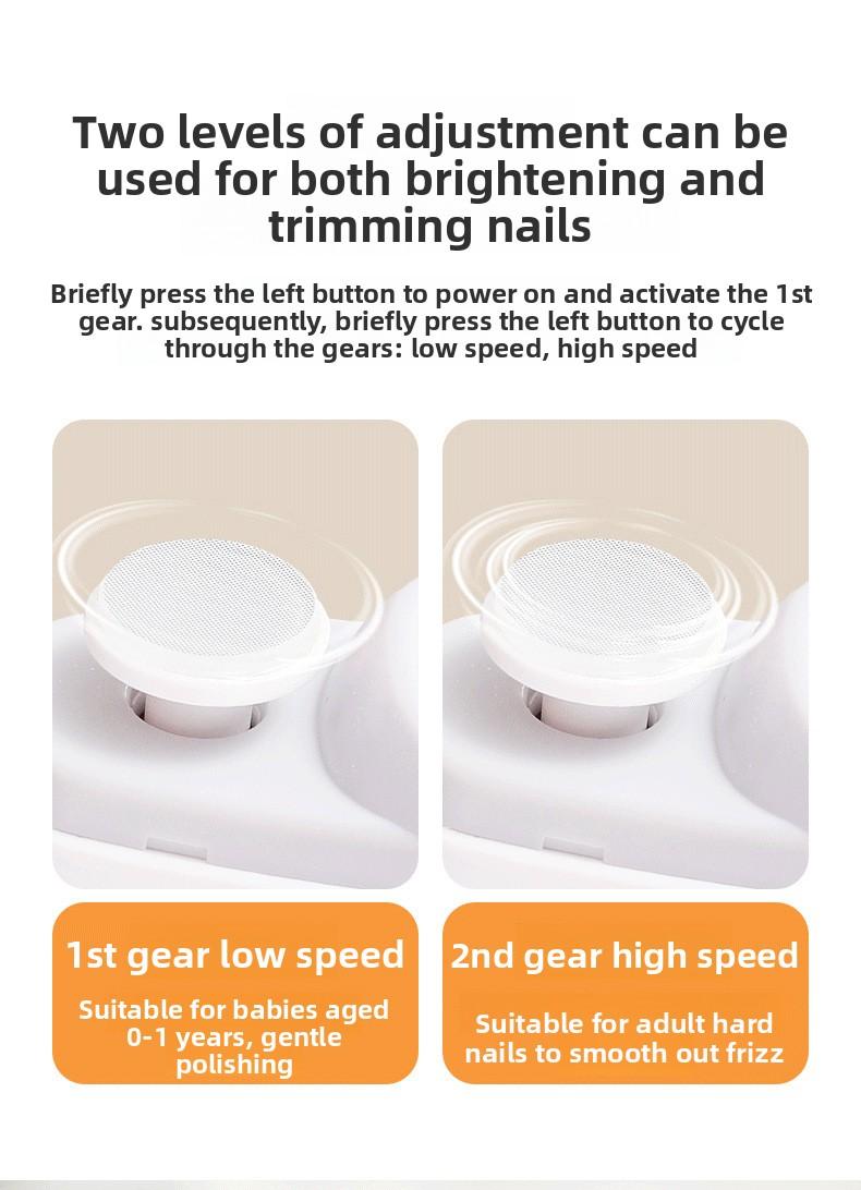 3-in-1 Electric Nail Clipper Trimmer & Polisher with No Mess Debris Collector, All-in-One Manicure Pedicure Tool for Cutting, Filing, and Cuticle Care, USB Rechargeable with LED Light, Safe Quiet for Elderly Women Men, Portable Nail Care Kit