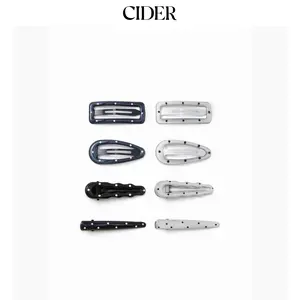 Cider 8PCS POLKA DOT HAIR CLIP SET