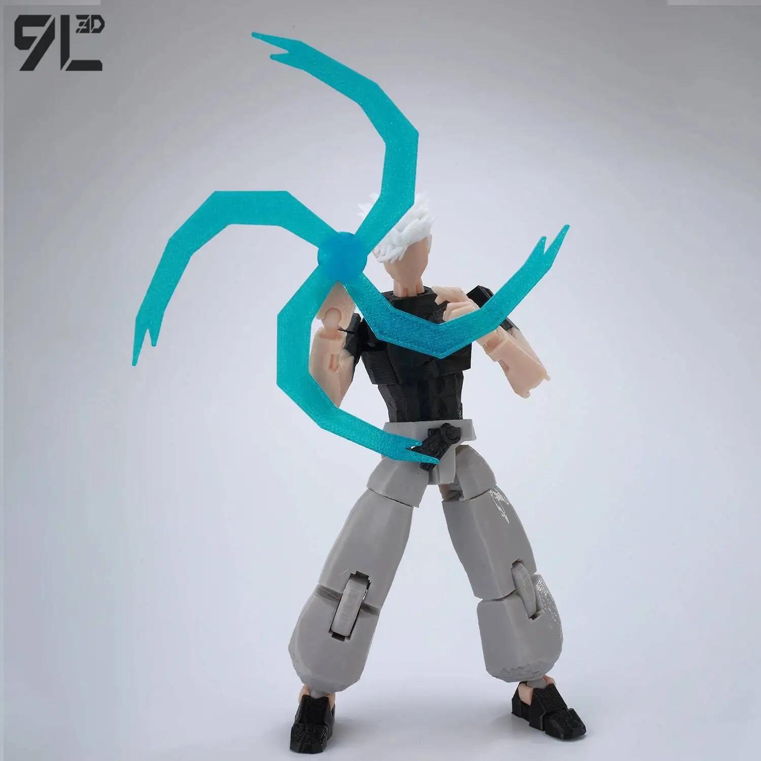 9L 3D Printed Anime Jujutsu Kaisen Sukuna Lucky13 Dummy 13 Movable Shapeshift T13 Action Figures Mannequin Toys for Collectors