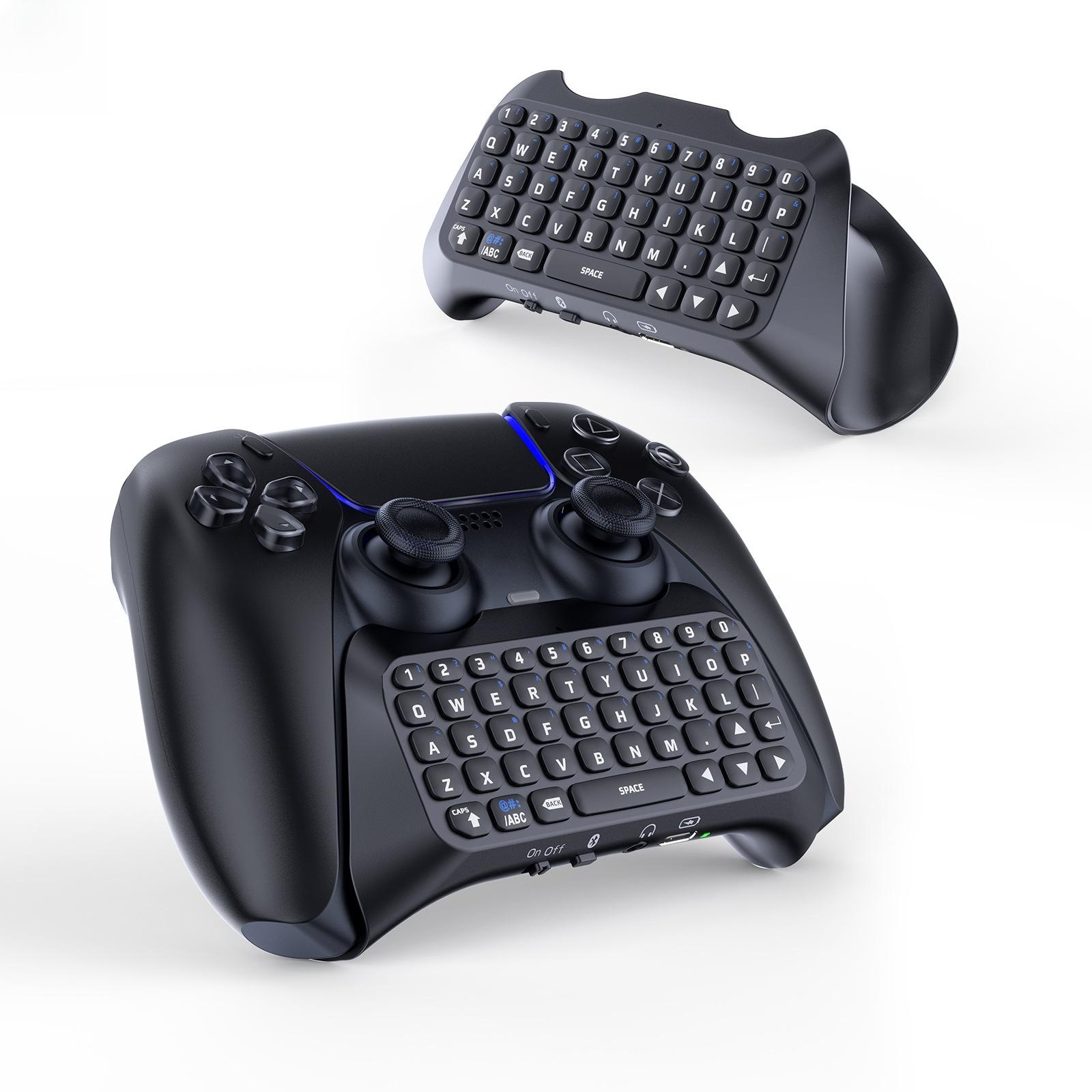 🎙️ PS5 Controller Wireless Keyboard |   Built-in Speaker for Voice Chat - Gamer Must-Have ✅ PS5 Wireless Controller Keyboard with Speaker |   Lag-Free Voice Chat - Essential Accessory