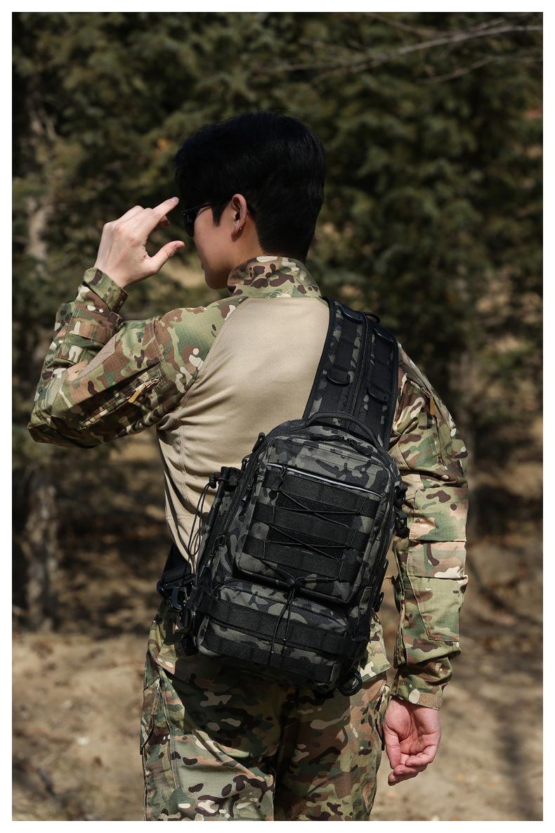 Multifunctional Tactical Backpack Outdoor Large Capacity Travel Sports Hiking Bag Multi-compartment Lure Fishing Bag
