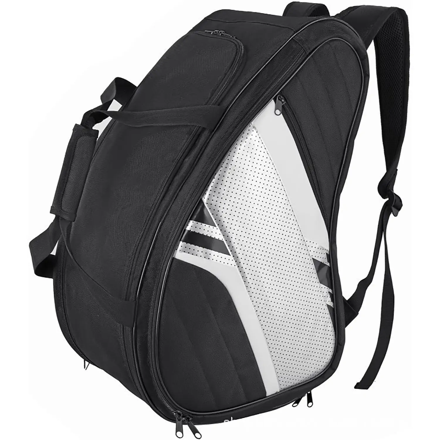 New Multi-Functional Pickleball Backpack, Waterproof Breathable Shoe Compartment, Pickleball Racket Bag with Ball Pouch, Outdoor Training Gear