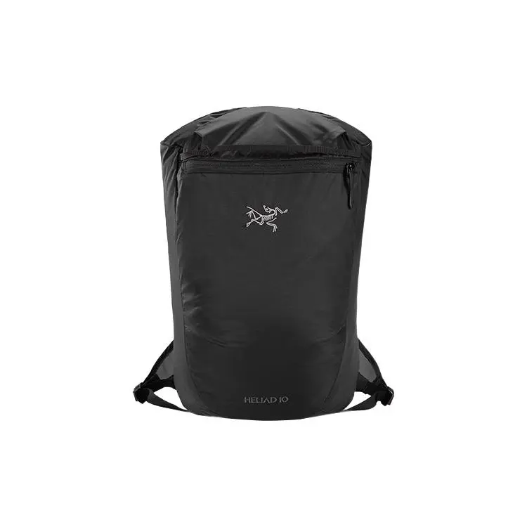 Arc'teryx Heliad 10L Climbing Backpack for Men and Women, Black Polyester