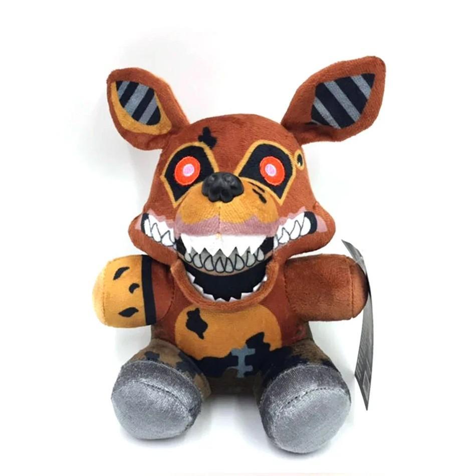 Hot 18cm Fnaf Plush Toys Kawaii Freddys Animal Foxy Bonnie Bear Ribbit Stuffed Plush Toys In Stock Plush ​Birthday Gift