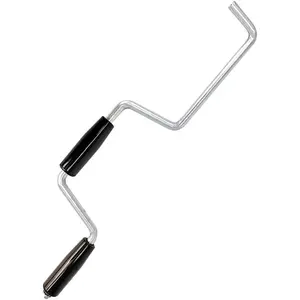Heavy Duty Winch Strap Winder for Flatbed Trailer Solid Steel Roll-up Hand Roller Tie-Downs Winch Straps for Truck Trailer 1PCS