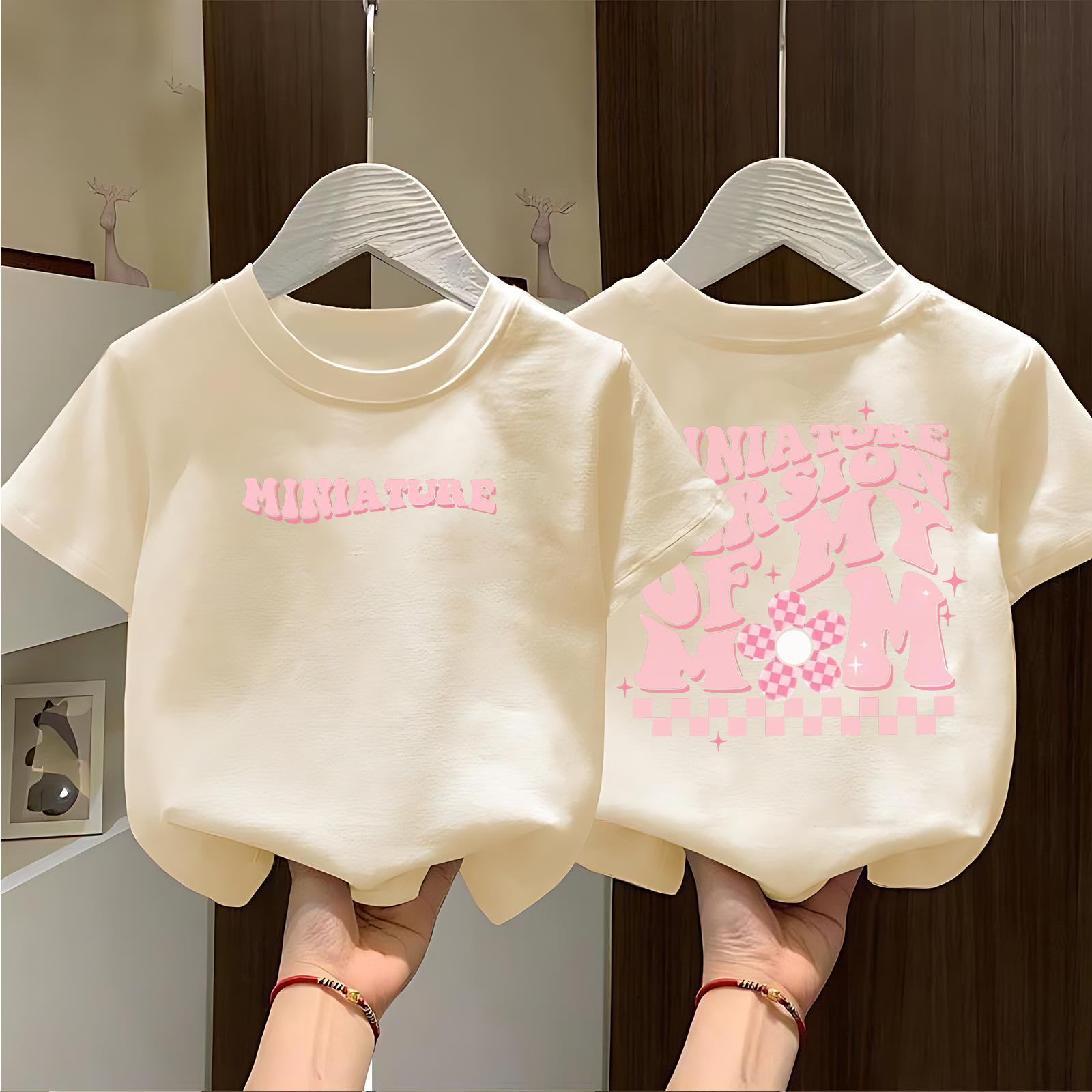 [Deal Flash BXP] Unisex Korean Style Cartoon Kids T-Shirt – Short Sleeve, Soft & Comfortable, Daily Wear Essential for Boys & Girls, Ages 3-15 (Sizes 100-160cm), Cute Graphic Tee – Shipped Within 24 Hours