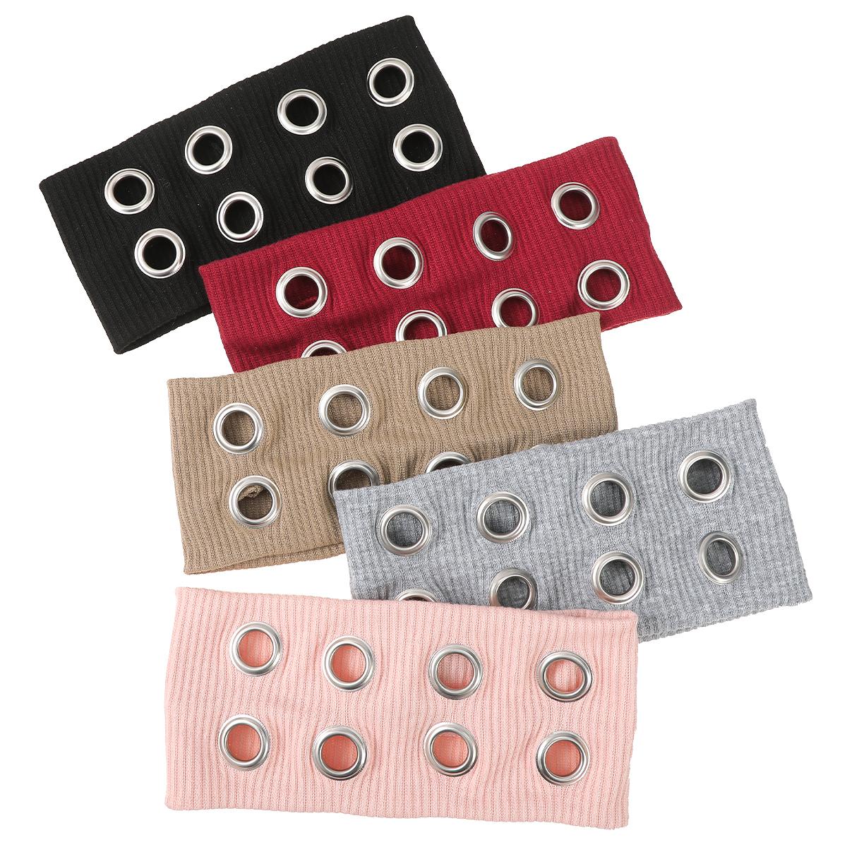 AWAYTR Harajuku Y2K Punk Girl Punk Grunge Hollowed Out Eyelets Wide Headband Elastic Headbands Fashion Steampunk Gothic Sports Headbands Hair Accessories AWAYTR Harajuku Y2K Punk Girl Punk Grunge Hollowed Out Eyelets Wide Headband Elastic Headbands Fashion Steampunk Gothic Sports Headbands Hair Accessories