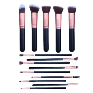 14/16-Piece Professional Makeup Brush Set – Full Face Foundation, Blending, Eyeshadow, Contour & Highlight Makeup Kit, Soft Synthetic Brushes with Portable Case, Beauty Gift for Women