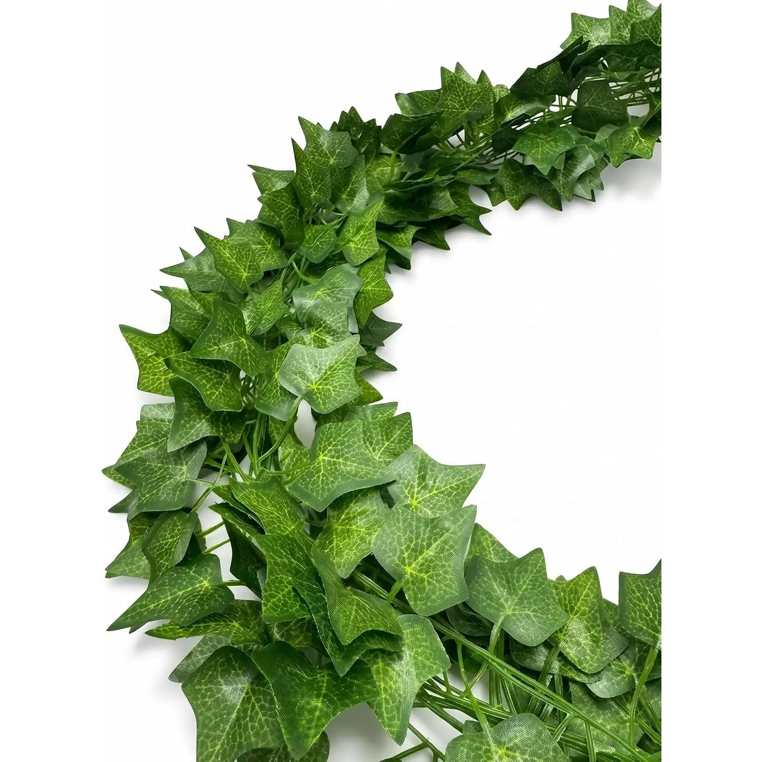 Ivy 36 Pack 168FT Artificial  Indoor Outdoor   Green Leaves    Vines for Wedding Party Garden Bedroom Wall Decoration
