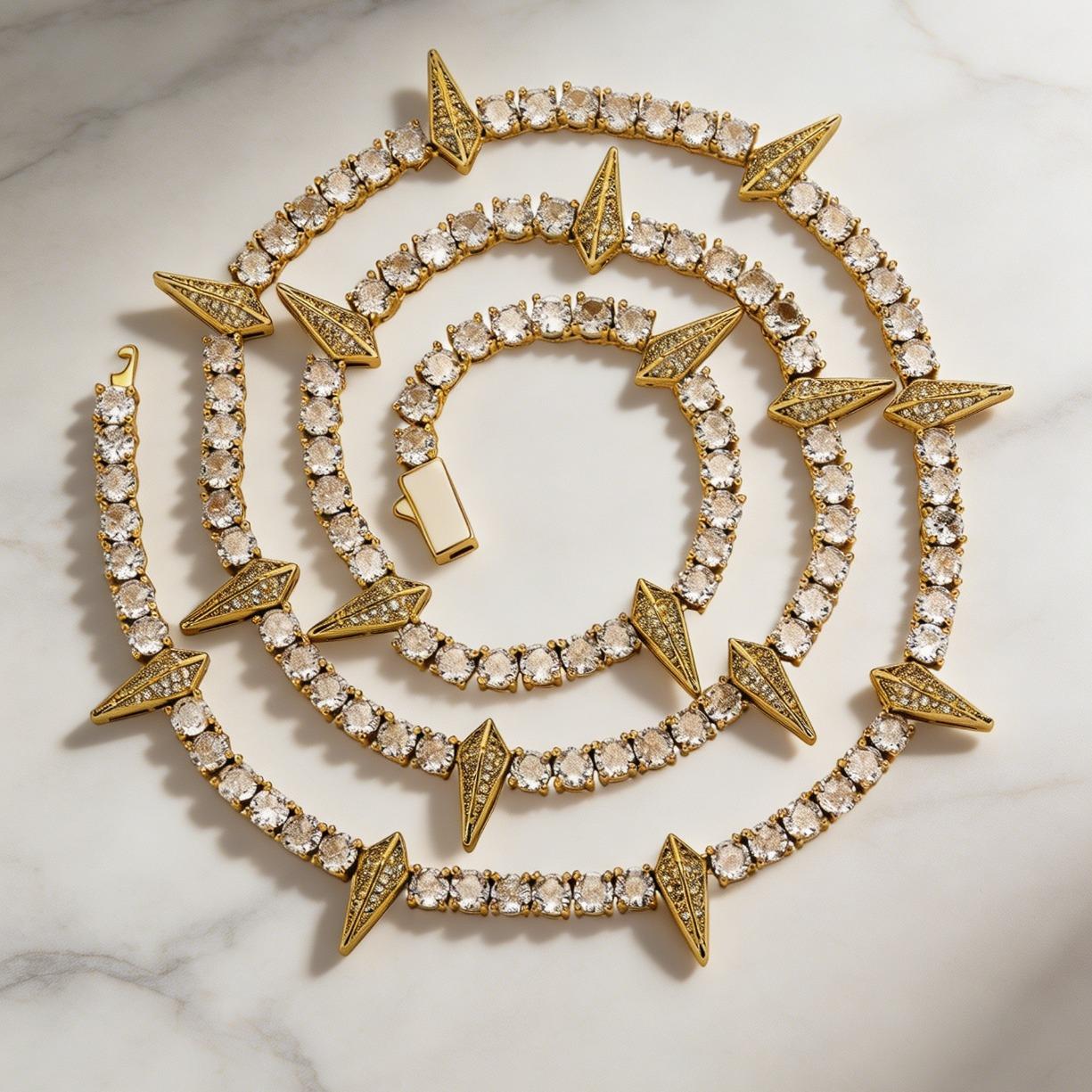 Men's Black Panther Moissanite Tennis Bracelet Iced Out Heavy Thick Chain Hip Hop Streetwear Jewelry for Men Trendy Statement Gift