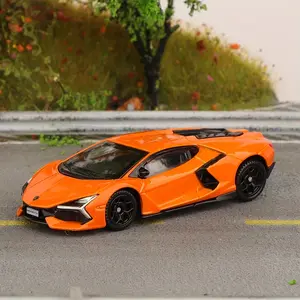CCA 1:64 Scale Lamborghini Revuelto Replica Alloy Car Model - Push-Action Toy with Opening Hood & Realistic Logo, Zinc Alloy Car, Collectible Gift & s (Licensed-Like Design)