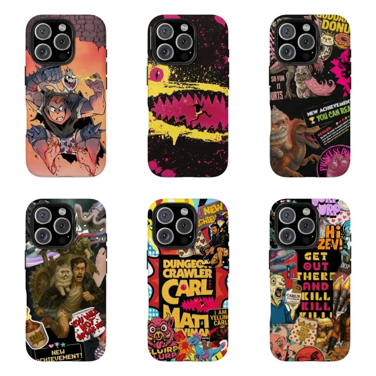 Dungeon Crawler Carl Bookish Phone Case,Suitable for iPhone 17-11 Pro Max/Plus and  Samsung Galaxy S23-25