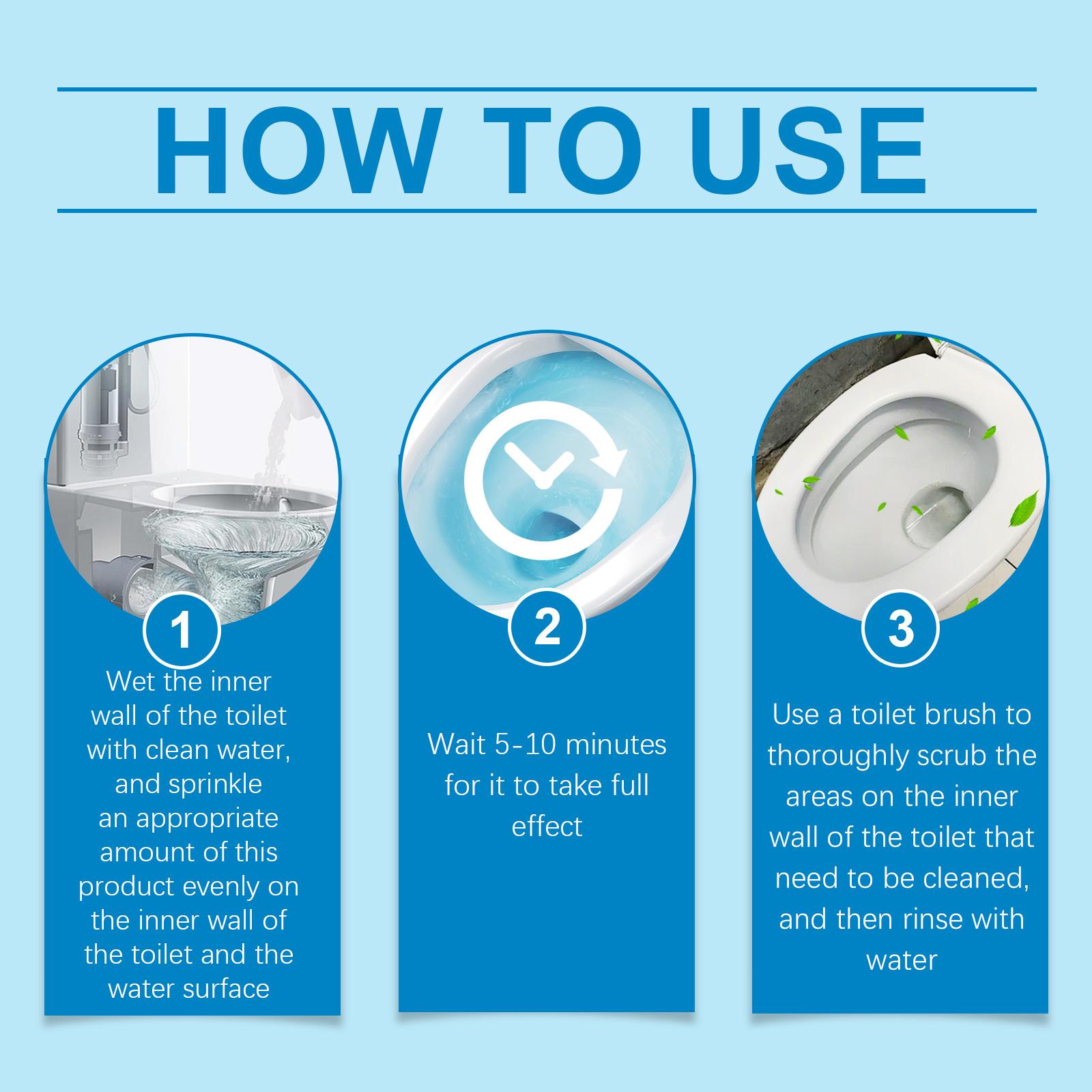 Jakehoe Splash Foam Toilet Cleaner, Toilet Seat Cleaner Decontamination Decontamination Deodorant Toilet Cleaner