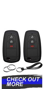 2pcs Compatible with Ford Key Fob Cover Case Key Chain for Ford Explorer F150 Fusion Bronco Transit F250 F350 F450 F550 F650 F750 Ranger Maverick Accessories Shell Carbon Fiber Black 2pcs Compatible with Ford Key Fob Cover Case Key Chain for Ford Explorer F150 Fusion Bronco Transit F250 F350 F450 F550 F650 F750 Ranger Maverick Accessories Shell Carbon Fiber Black