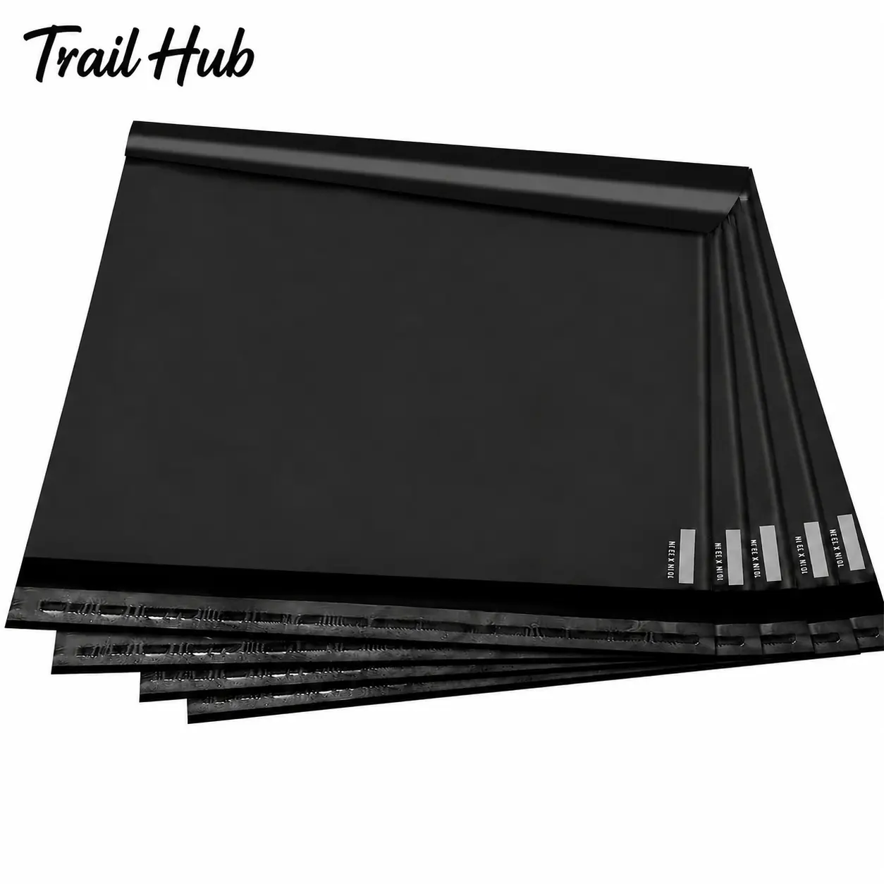 50-Count Industrial-Strength Waterproof Polyethylene Shipping Mailers for E-Commerce Fulfillment – Tear-Resistant, Self-Sealing, Lightweight & Recyclable Packaging Ideal for Small to Medium-Sized Retail Goods, Online Orders, and Sustainable Logistics Oper