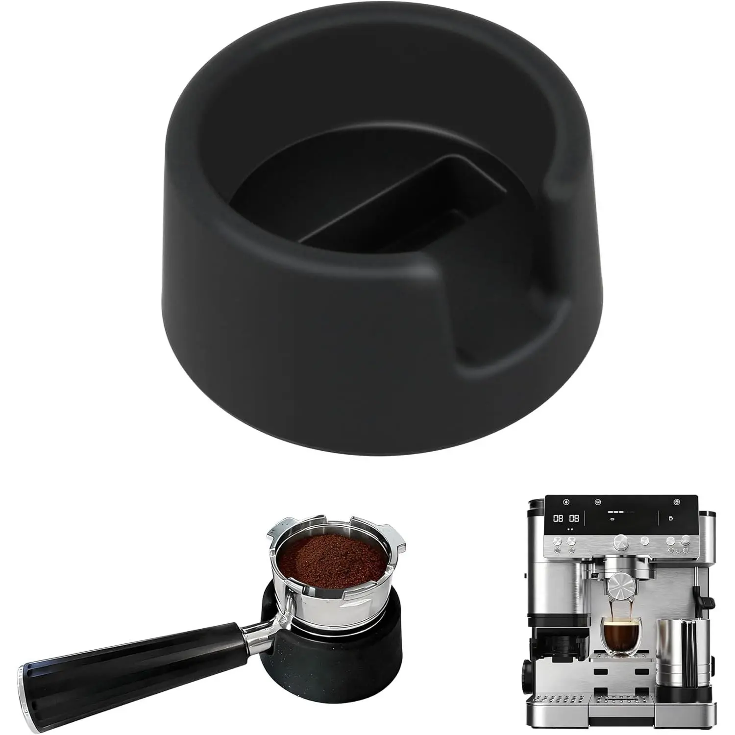 1 Pack Portafilter Holder for  Espresso Machine | Espresso Tamping Station Compatible With  Luxe Cafe ES601&ES701