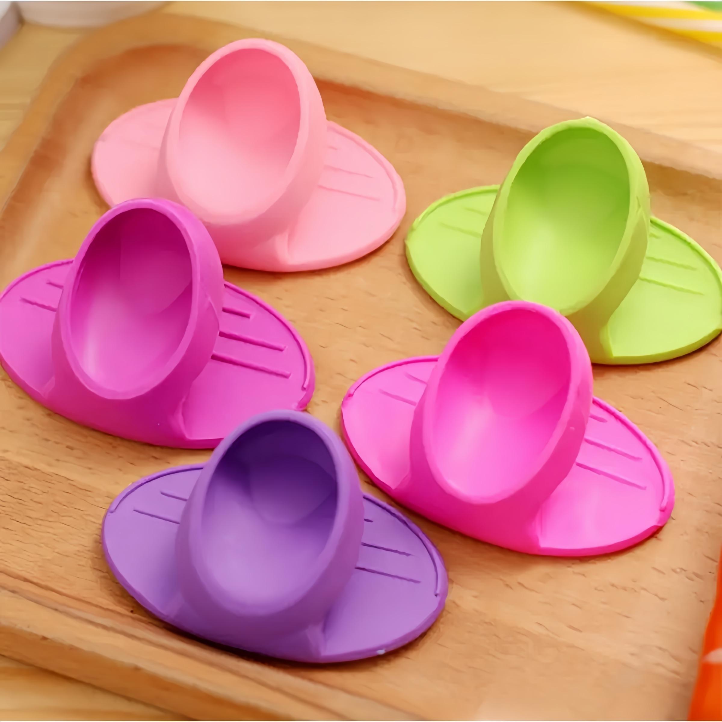 Silicone Oven Mitts, 4 Counts/set Mini Heat Resistant Finger Cots, Multifunctional Anti-scalding Finger Protector, Kitchen Accessories, Cooking Tools, Kitchenware, Modern Kitchen Accessories