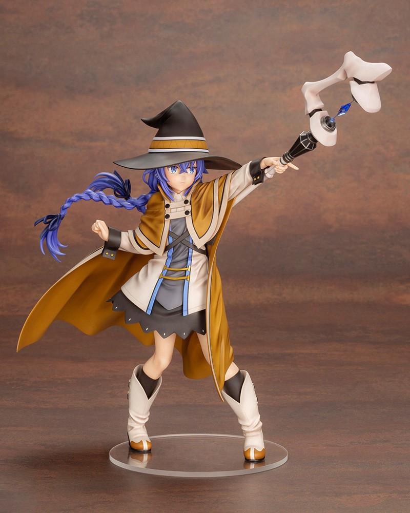 25CM Anime Mushoku Tensei Isekai Ittara Honki Das Roxy Migurdia Figure Model Standing Hat Toy Gift Collection Action Figure PVC