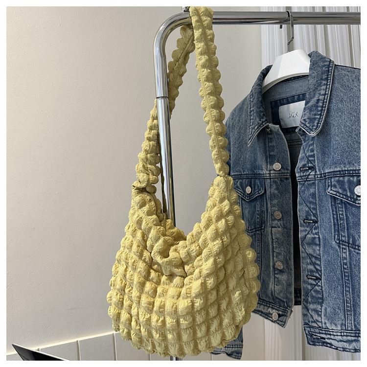 Cloud underarm bag new large capacity tote bag for daily work commute bubble cloud bag crossbody bag