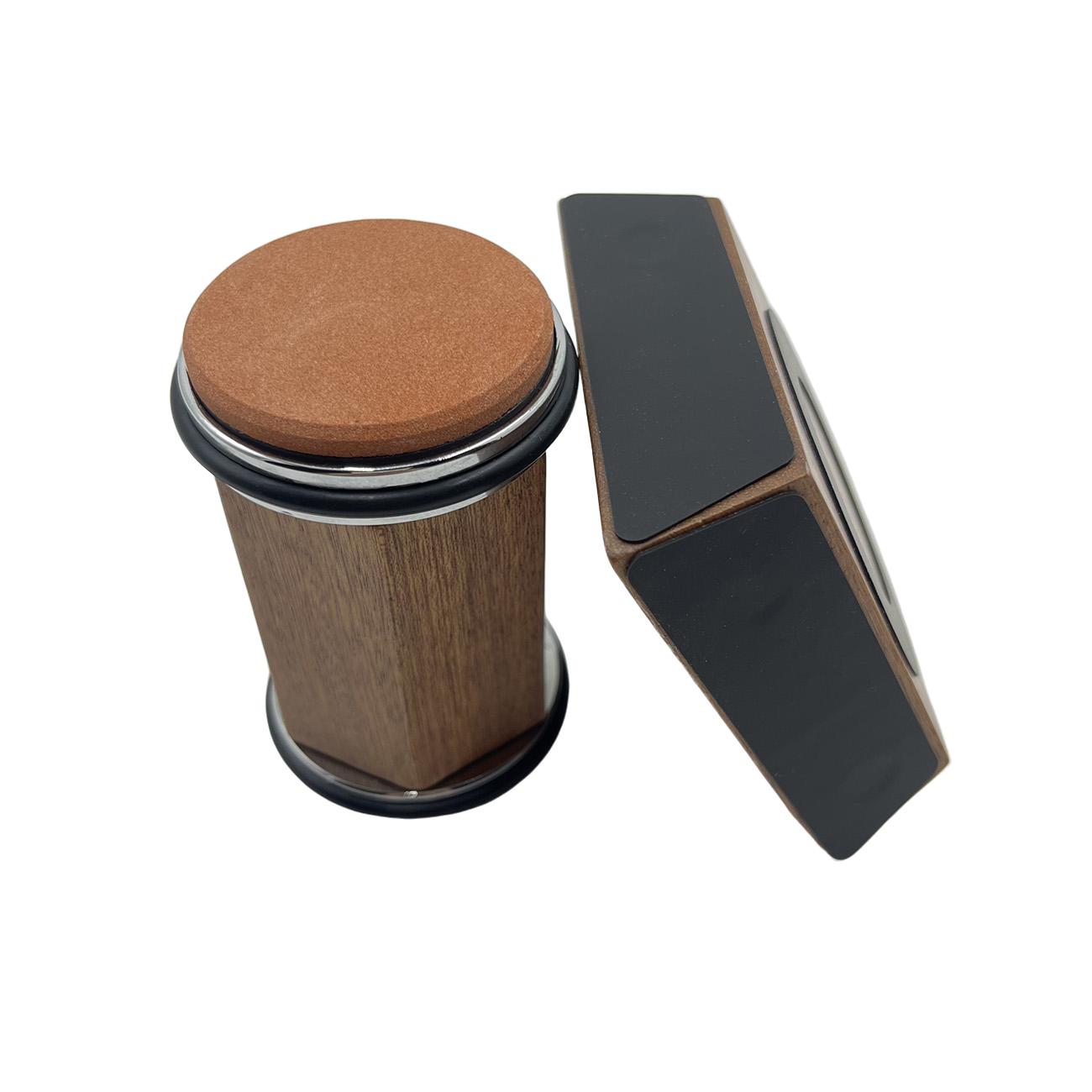 Original Rolling Wooden Knife Sharpener, Effortless Kitchen Knife Sharpening Tool, Sharpens at 15 18 20 22 Degrees for All Knives