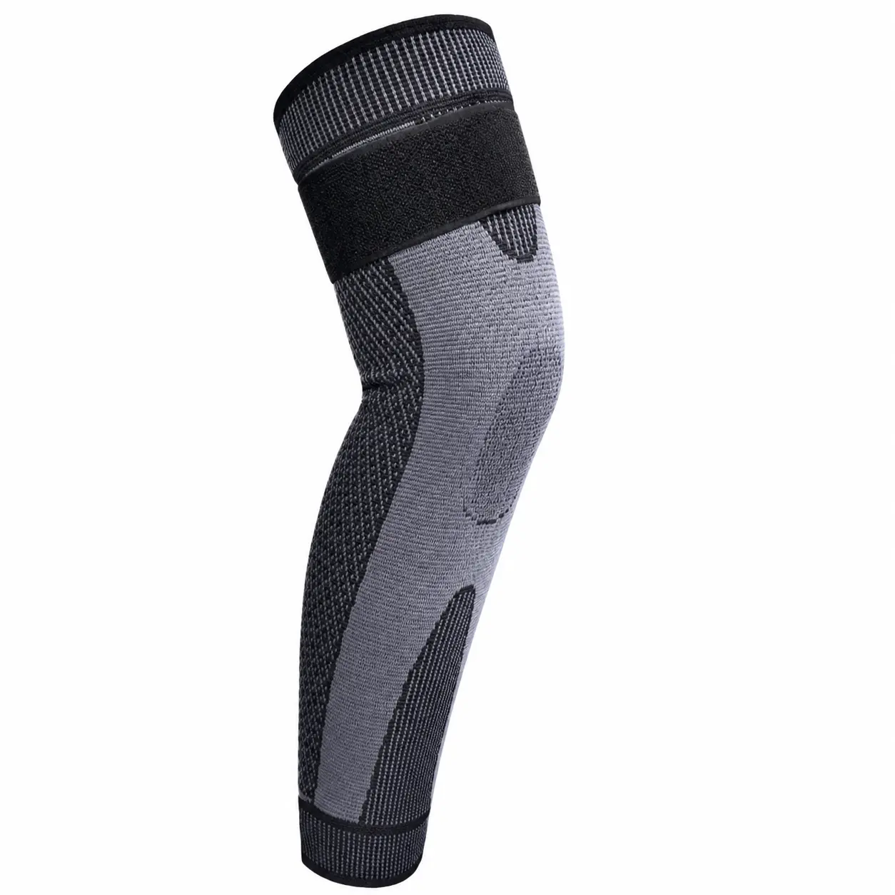 Premium Full-Length Compression Leg Sleeves for Men and Women – Breathable Graduated Support for Basketball, Cycling, Football, Arthritis Relief, Varicose Vein Management, and Post-Exercise Recovery with Non-Slip Silicone Band