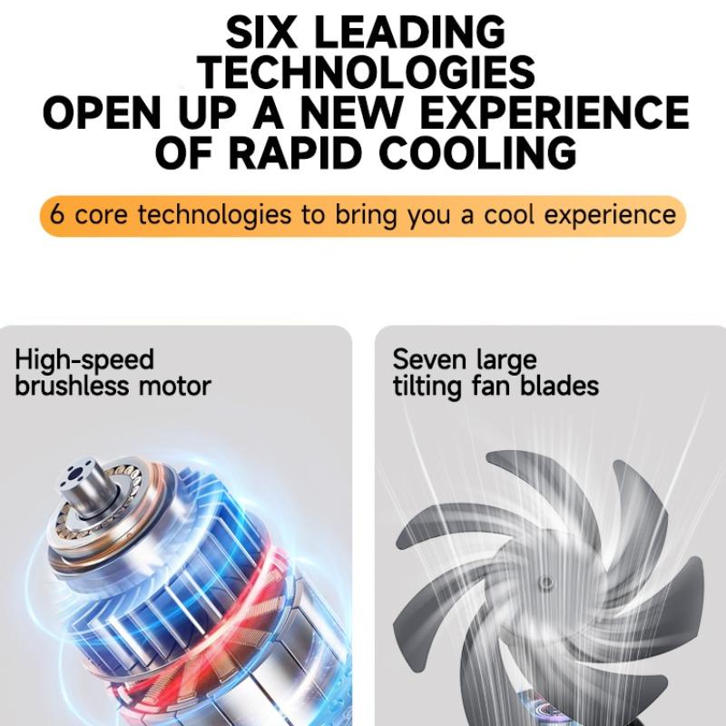 Desktop Wall-Mounted Fan, Office Turbine Desktop Fan, 10-Speed Digital Display, Low Noise, Indoor Air Circulator, Desk Cooling Fan