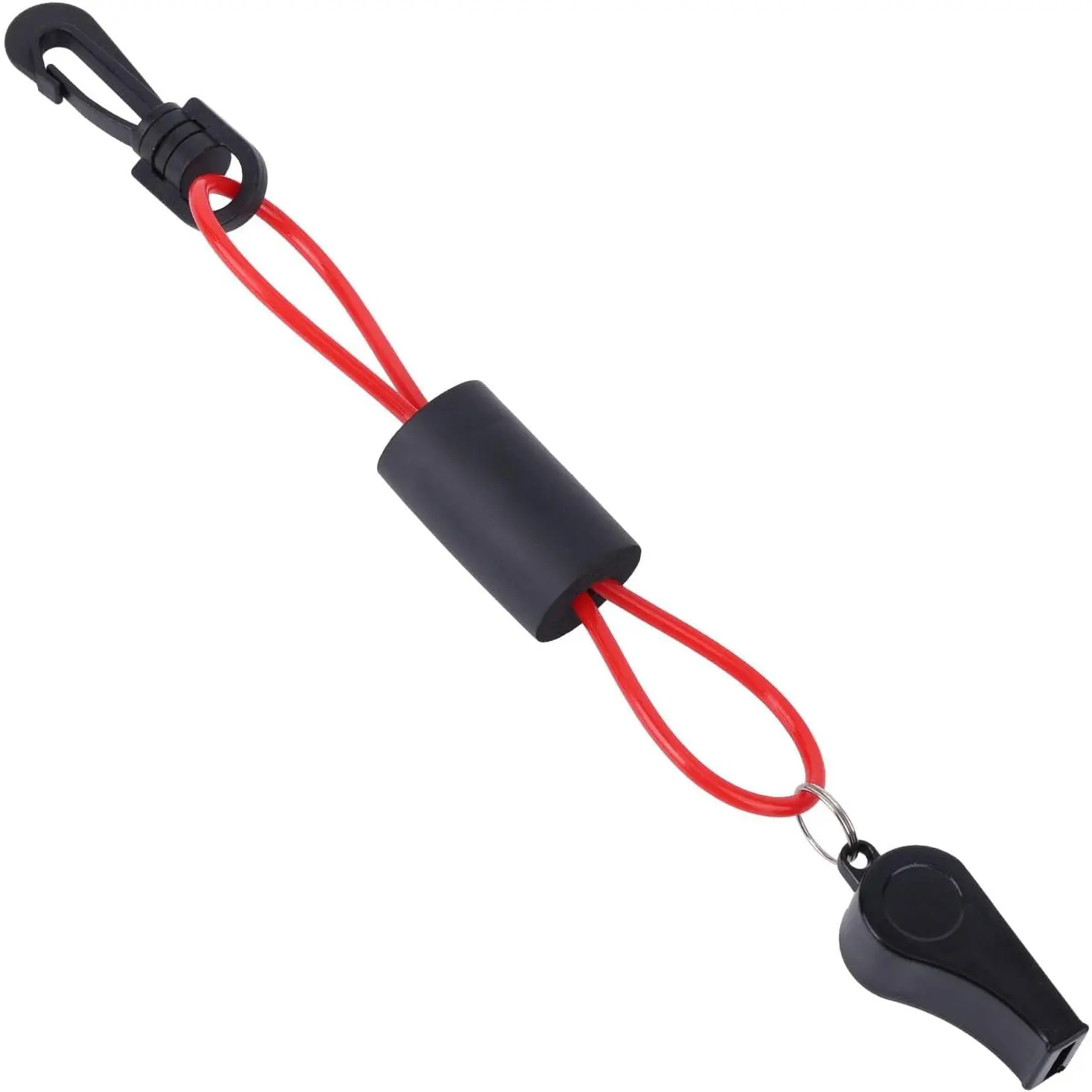 Boat Whistle with Lanyard, Loud Blast  Safety Whistle  Accessory for Kayaking Camping Hiking Lifeguard Rescue Gear