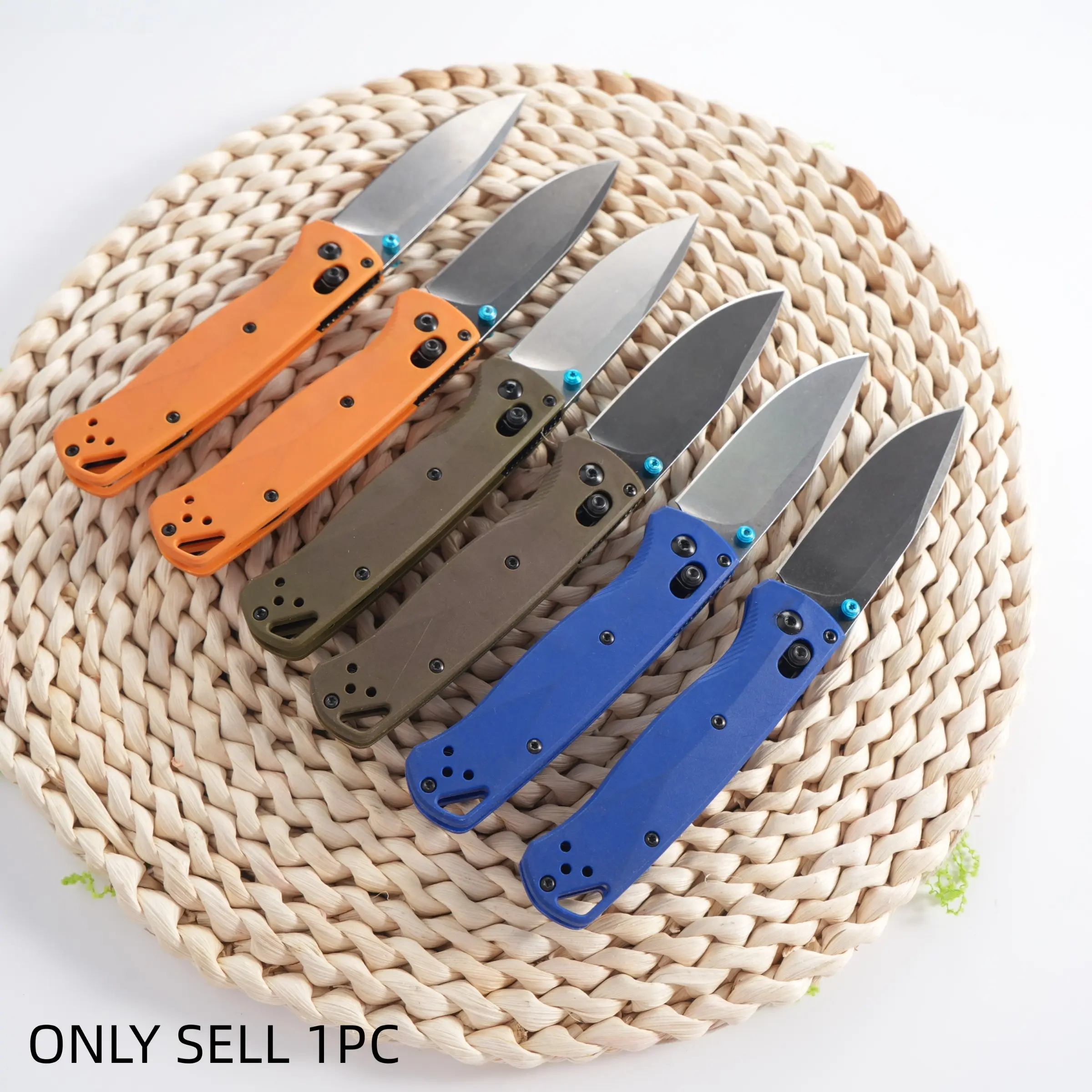 1pc Multifunctional Edc Folding Knife, Lightweight Durable Pocket Knife, High Hardness Stainless Steel Blade, Kitchen Essential, Camping Gear, Men's Gift