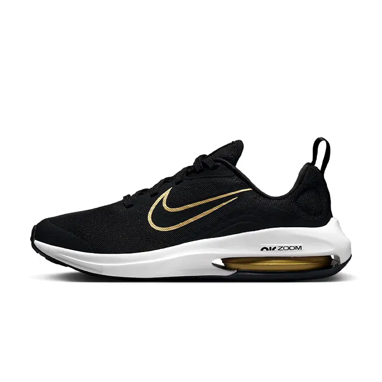 Nike Air Zoom Arcadia 2 GS 'Black Metallic Gold' DM8491-001