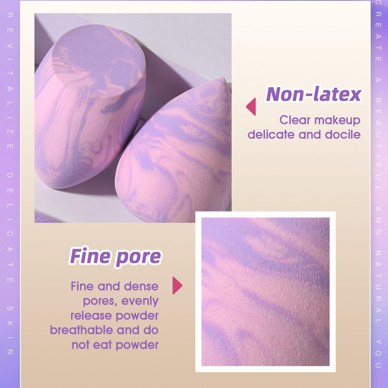 Makeup Sponge & Puff Beauty Blender Set, 9 Counts/set Versatile Powder Puffs & Beauty Blenders, Face Beauty Makeup Cosmetic Tool, Christmas Gift