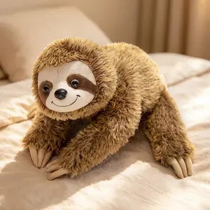 Cute Sloth Plush Toy, Soft and Cozy Bedtime Companion, Perfect Gift for Kids, Ideal for Holidays and Birthdays, Adorable Party Favor