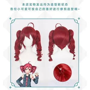 Super Long Synthetic Wigs with Bangs for Women Water Wave Halloween Anime Hatsune Miku Cosplay Natural Hair Wig Heat Resistant