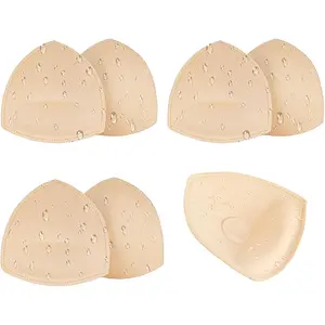 Waterproof Swimsuit Bra Inserts Pads 3 Pairs Removable Bathing Suit Insert Bikini Push up Inserts A/B or C/D,D/E CupGift.