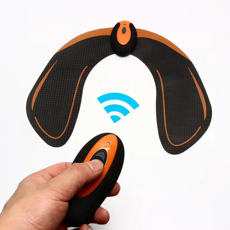 Buttock toning device, suitable for both men and women, a fitness device with buttock pads, a lazy way to lift and firm the buttocks, with wireless remote control training.