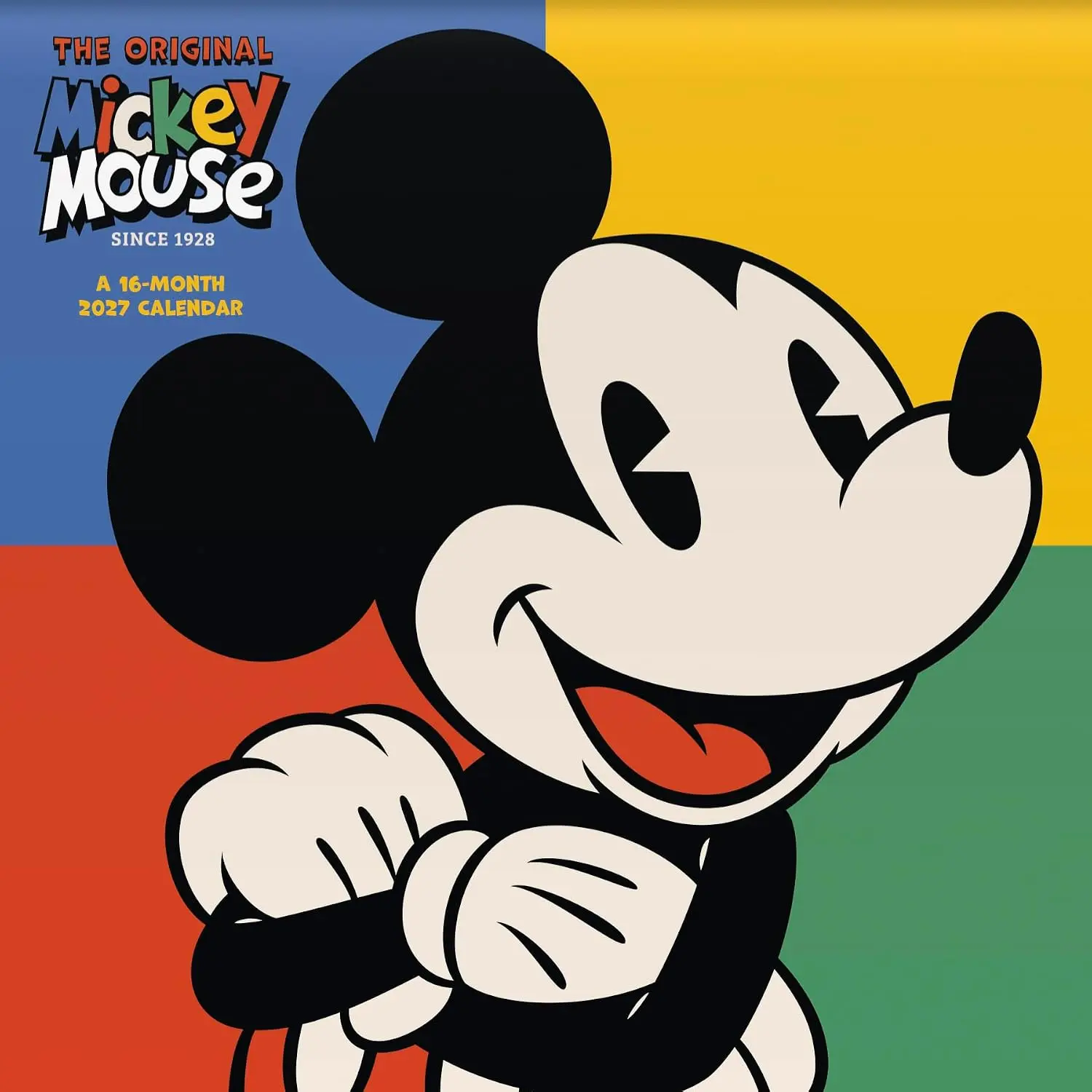 2027 Mickey Mouse: Vintage Wall Calendar