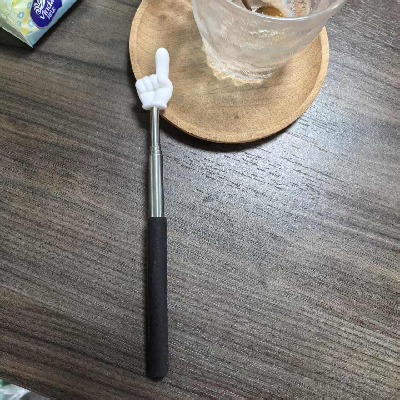 Adjustable Finger Indicator Tool, Multi-Color Teaching Aid, Stainless Steel Teaching Supplies, Ideal for Classroom and Home Use