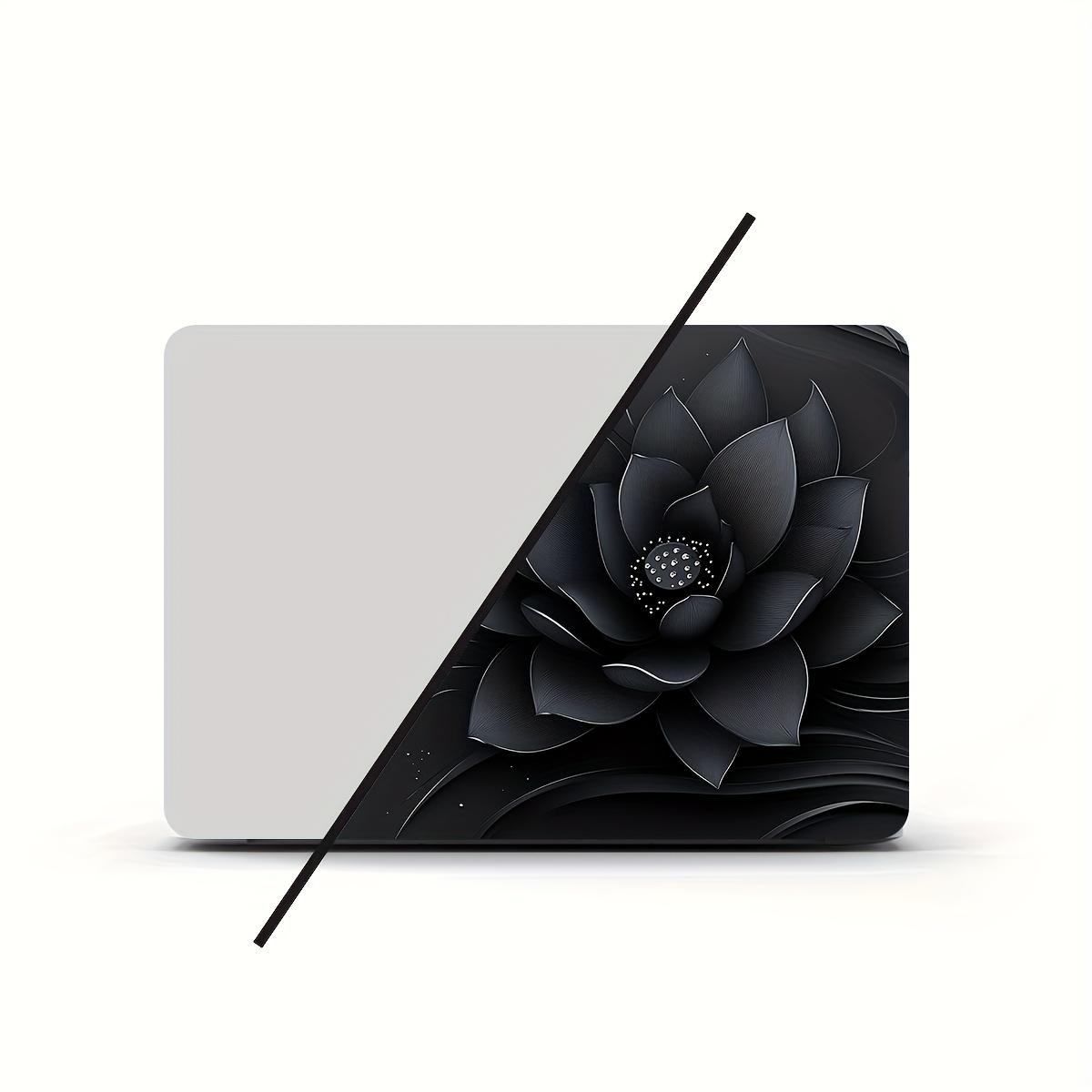 Lotus Pattern Laptop Sticker, Self Adhesive DIY Decorative Decal, Fashionable Laptop Decorative Sticker for HP, Dell, Lenovo, Apple, ASUS Laptop
