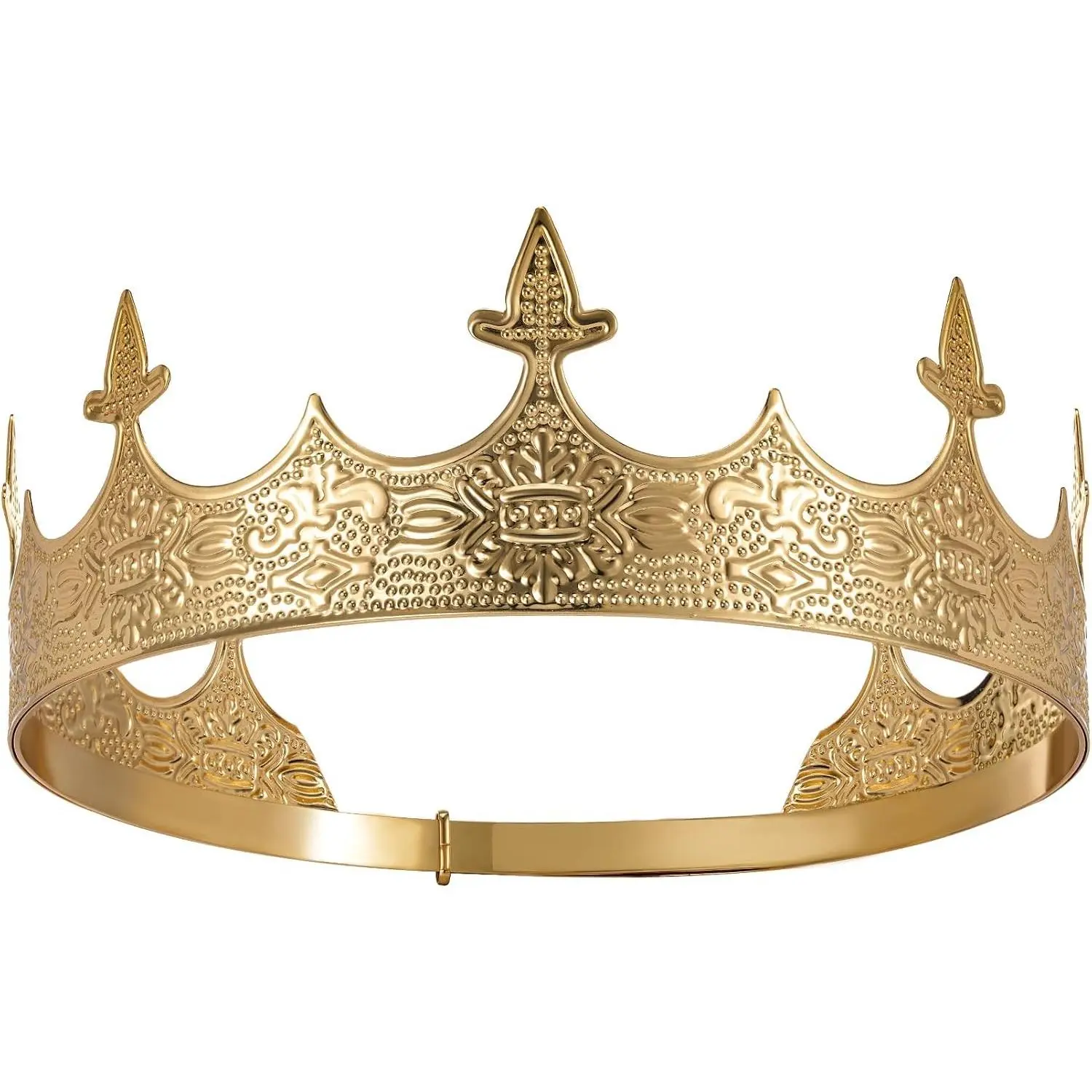 Medieval King Crown for Men, Royal Prince Headband, Costume Crown for Cosplay Knight Prom Halloween Party(Gift)