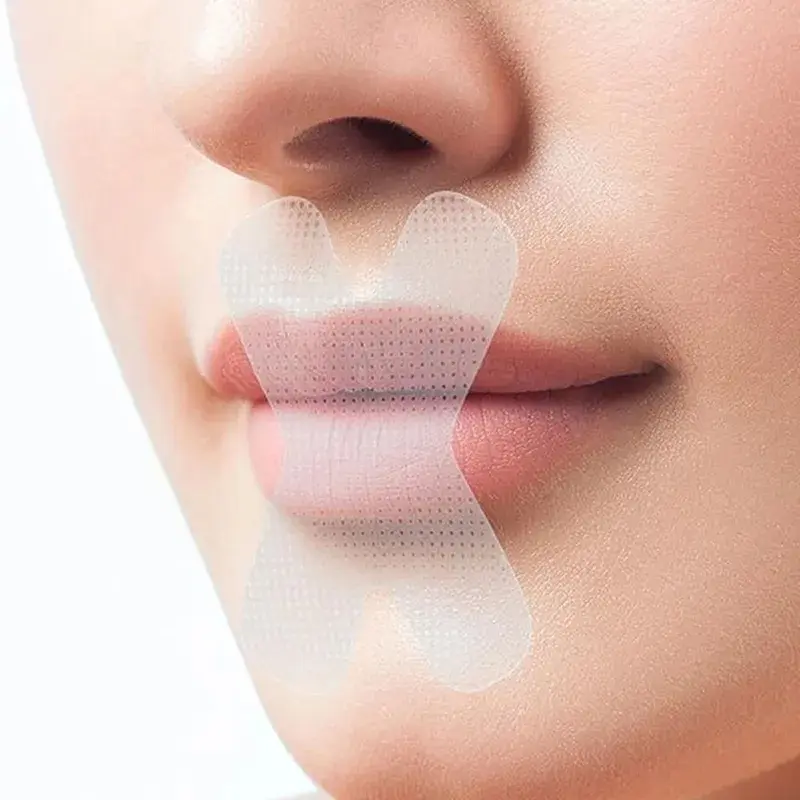 10pcs/20pcs  Mouth Tape Patches, Soft & Skin-Friendly Adhesive Lip Strips, Lightweight & Flexible Design, Comfortable Fit, Easy to Apply & Remove, Portable Mouth Stickers for Travel, Office & Daily Use, Black Friday & Christmas Gift Ideas