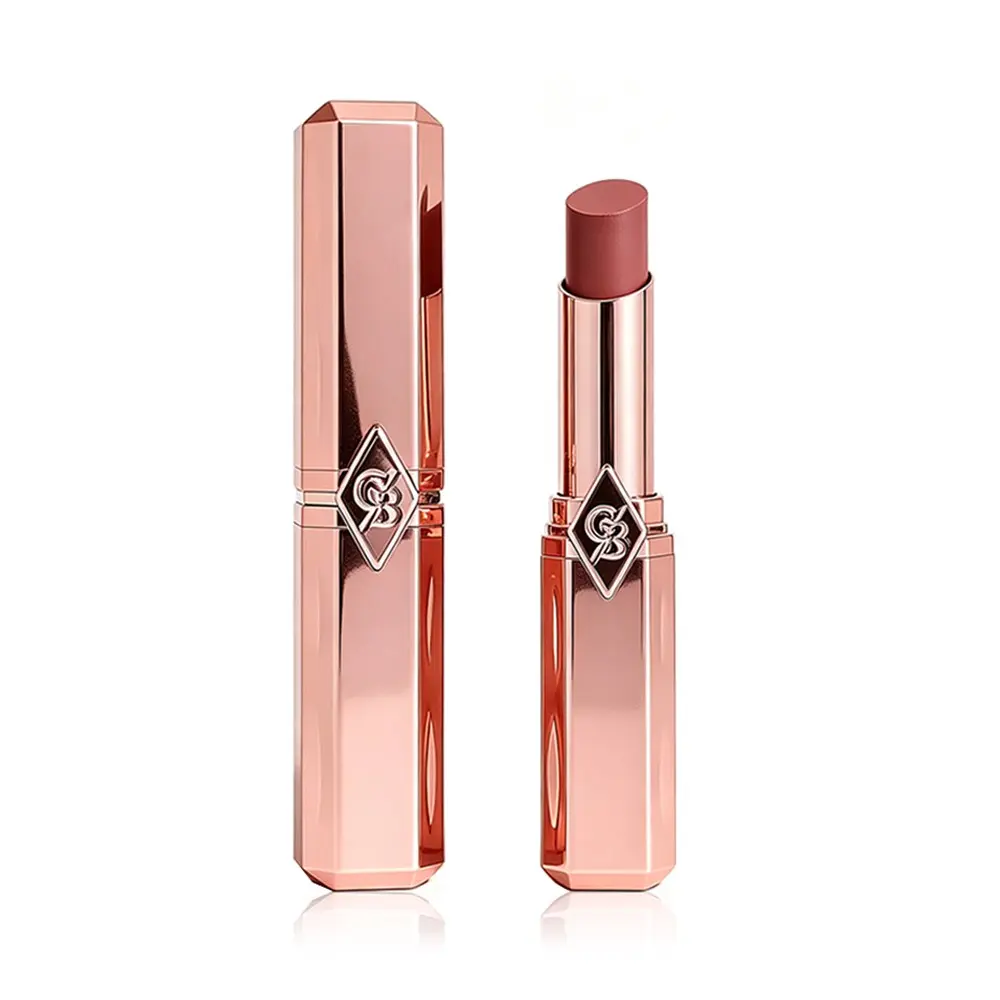 Matte Velvet Lipstick, Long-Lasting Non-Fading Formula, Smooth Application, Ideal for Commute & Dates, Single Pack