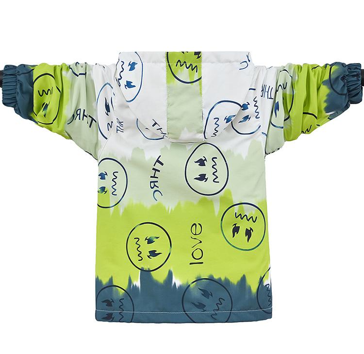 (New)Kids Boys' Spring Autumn Thin Windbreaker - Lightweight Fashion Jacket for to Medium Size Boys, Casual Stylish Outerwear, Breathable Seasonal Coat, Easy Care Polyester Fabric