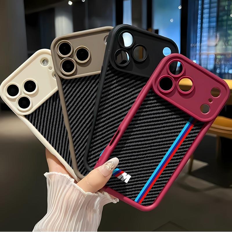 M Soft&Flexible TPU Silicone Phone Case For iPhone 17 Pro Max AIR 16 15 14 13 12 11 Plus XSMAX Cases Durable|Shockproof|Full Camera Protection|Anti-Scratch|Anti-Fingerprint|Slim Fit|Gift For Girlfriend/Men/Women