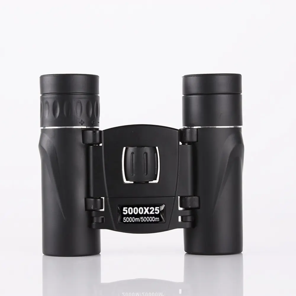 Portable Pocket Binoculars 5000x25, Neck Strap Easy Carry, Mini Pouch Included, Outdoor Scenic Viewing, Daily Long-Distance Gazing, Travel Essential