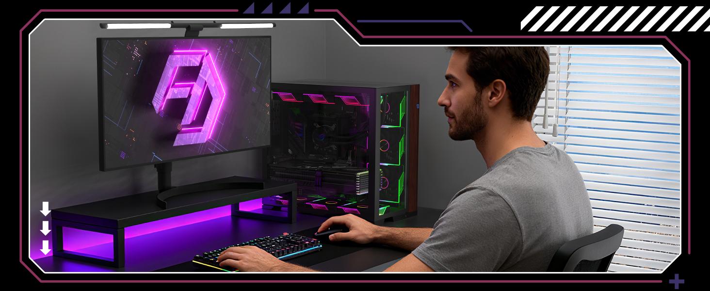 120mm ARGB CPU cooler fan - Set of 3, PWM silent cooling fans suitable for PCs, 1800 RPM, black, reverse-rotating fans