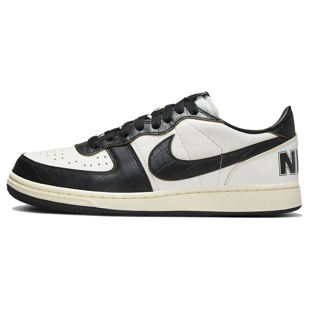 Nike Terminator Low Sneakers for Men and Women – Comfortable, Versatile, Low-Top, Black and White Verifiable, with credentials and supporting global authentication