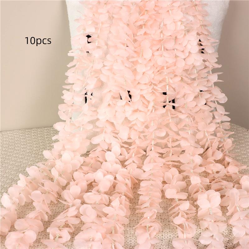 Home Decoration Artificial Flower String (10pcs), Plastic Faux Flowers, Simulated Floral Decoration, DIY Decoration Supplies For Home Party Wedding Festival, Room Decor, Home Decor