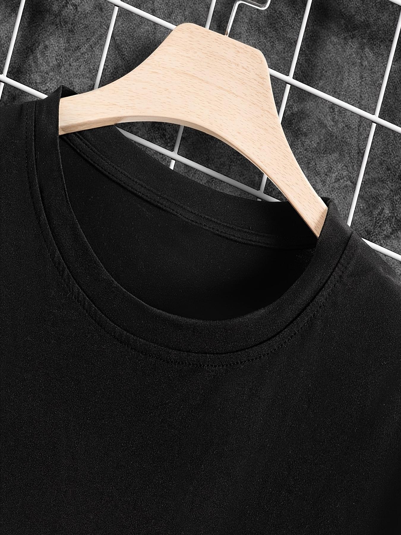 Men's Anti-Racism Statement T-Shirt - "If You're Tired of Hearing About Racism Imagine How Tired People of Color Are" - Bold White Text on Black Crew Neck Cotton Shirt - Social Justice Activist Tee, Plus Size Casual Wear for Year-Round