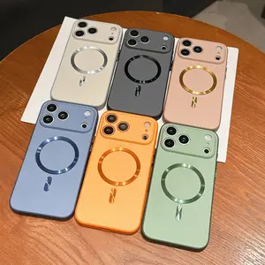 Magnetic Shockproof Bumper Phone Case For Xiaomi Poco X8 Pro Max X7 X6 X5 X4 F5 M6 M5S C85 C75 C71 C65 For Magsafe Metal Wireless Charge Cases Skin Feel Cover